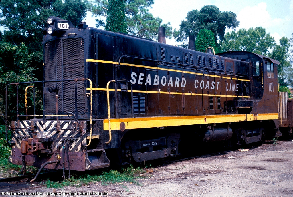 Seaboard Coast Line Baldwin VO-1000, EMD repowered, # 101 